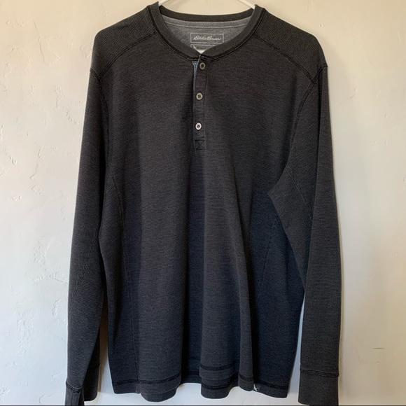 2 Eddie Bauer Waffle Weave Shirts * Large - Picture 12 of 17